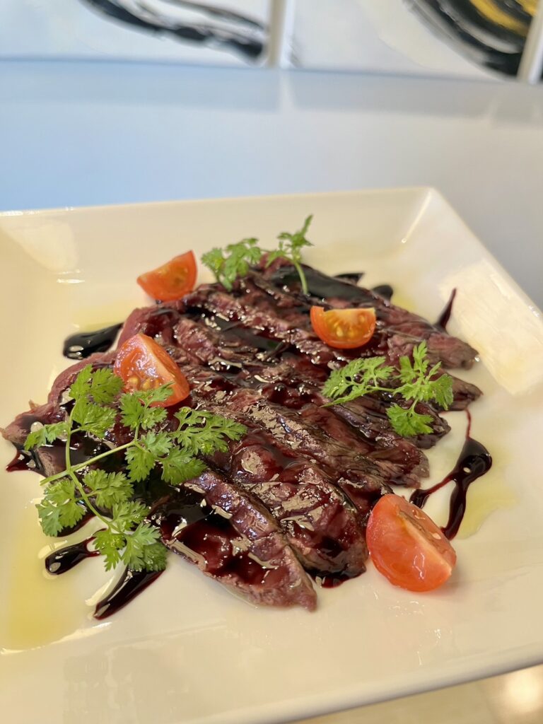 【即席ローストホース カルパッチョ】馬BOUZU大和店