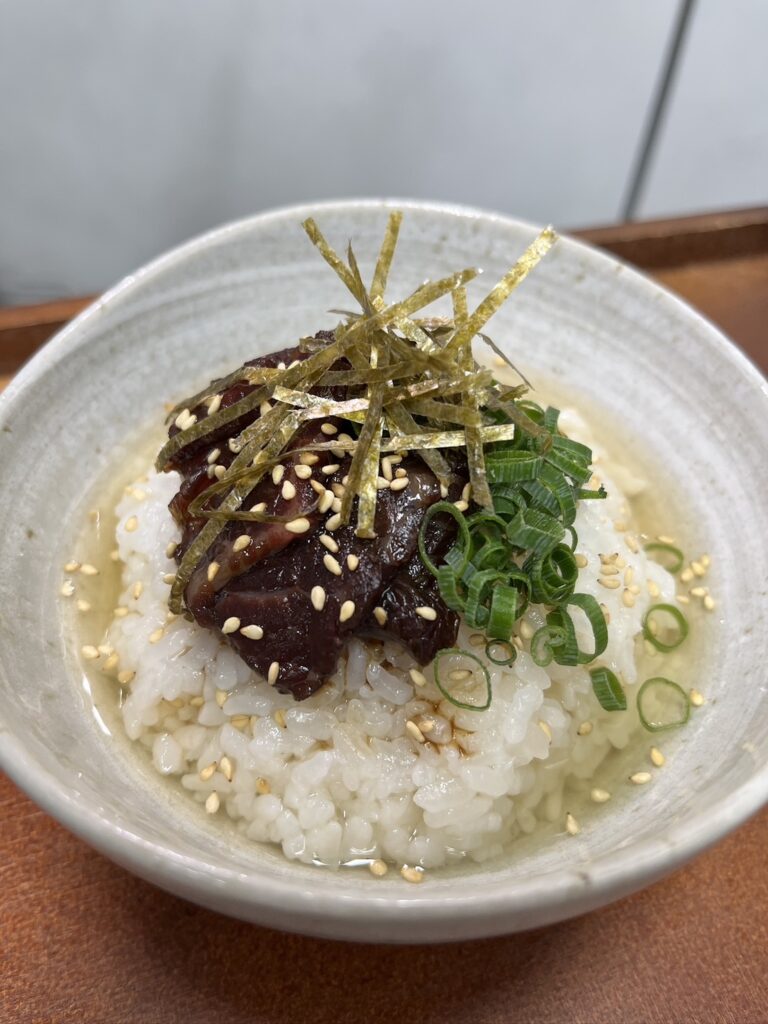 馬BOUZU【漬け馬肉の上品お茶漬け】